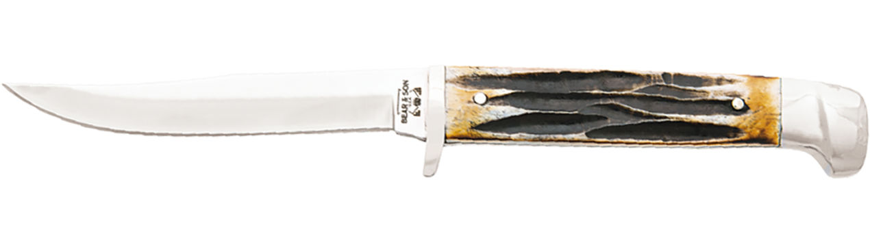 Holsters Bear&Son Cutlery BSN STAG BONE SMALL HUNTER • Model: 